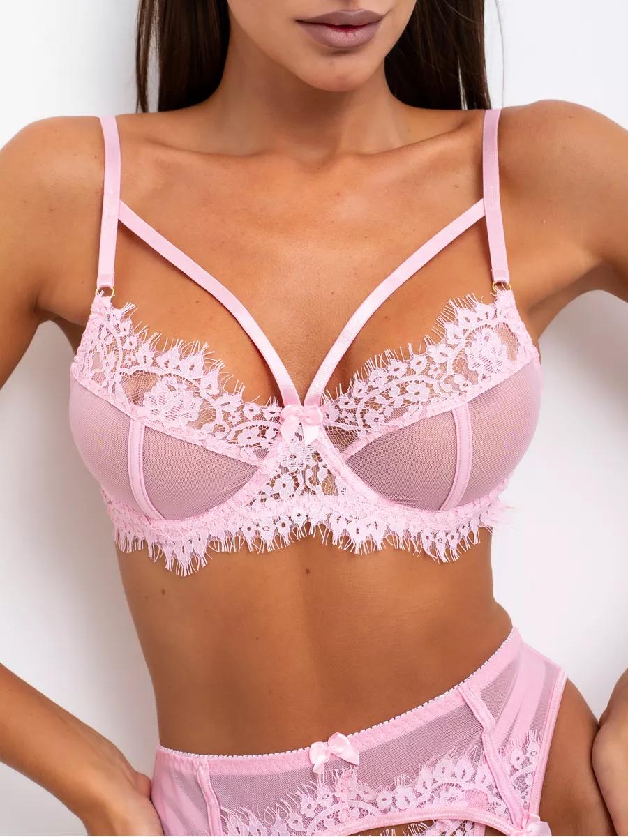 Amour Rosé | 3-Piece Seductive Lingerie Set