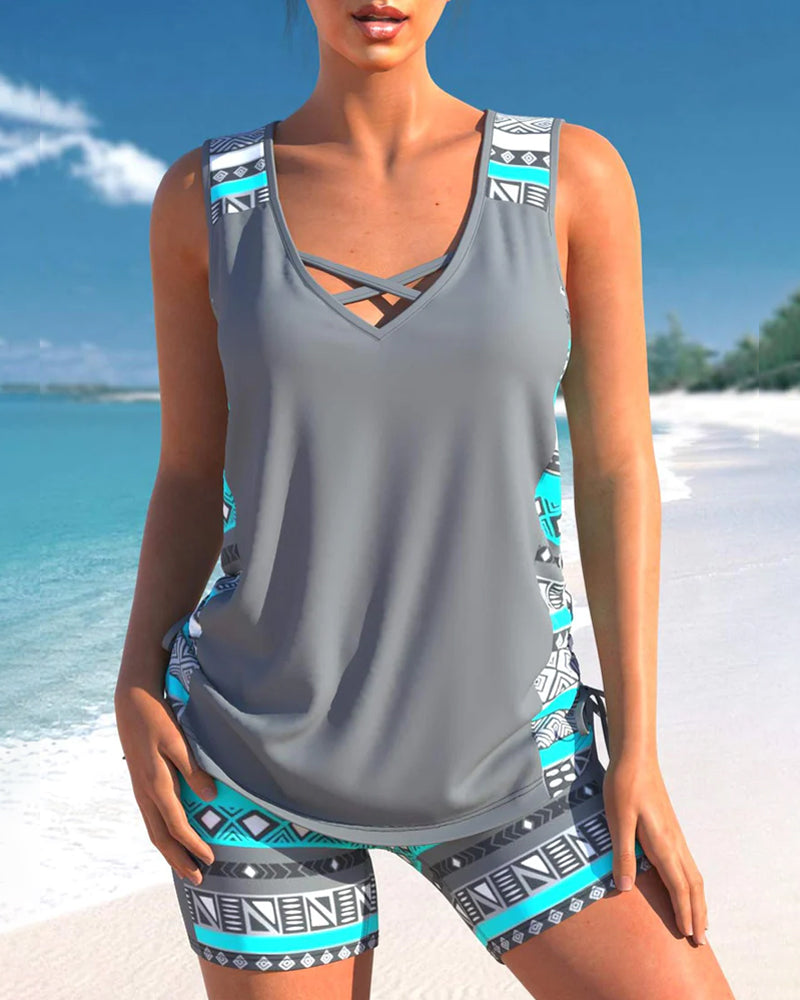 Ocean Retreat - Modest Tankini