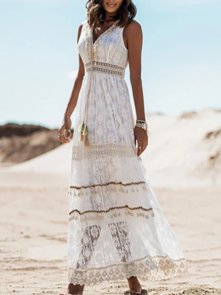 Desert Muse - Ethereal Boho Dress