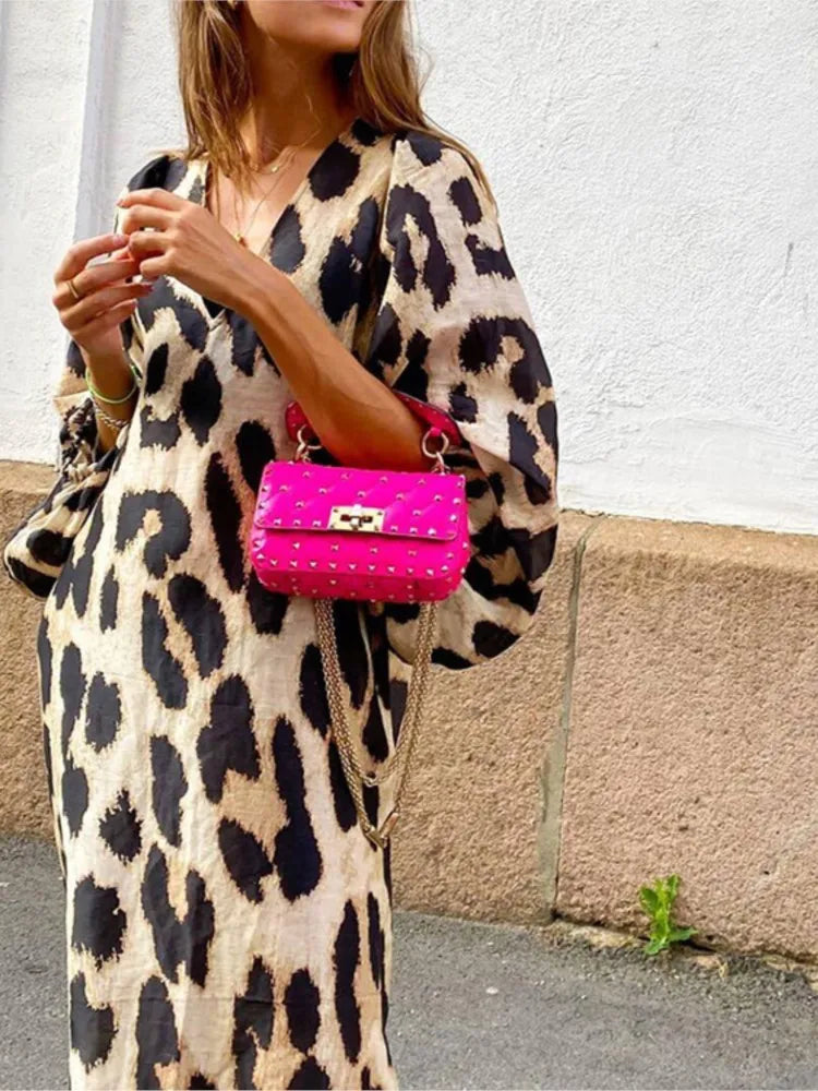 Wild Essence - Leopard Print Maxi