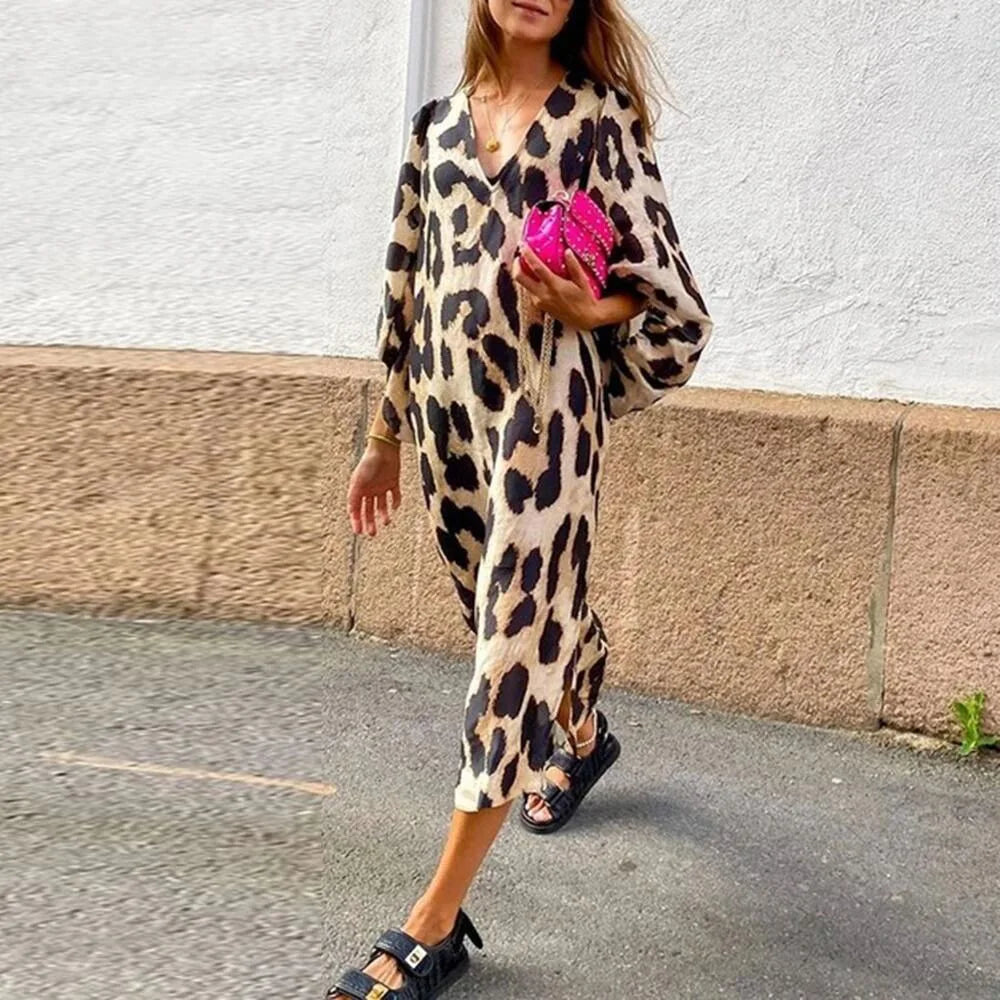 Wild Essence - Leopard Print Maxi