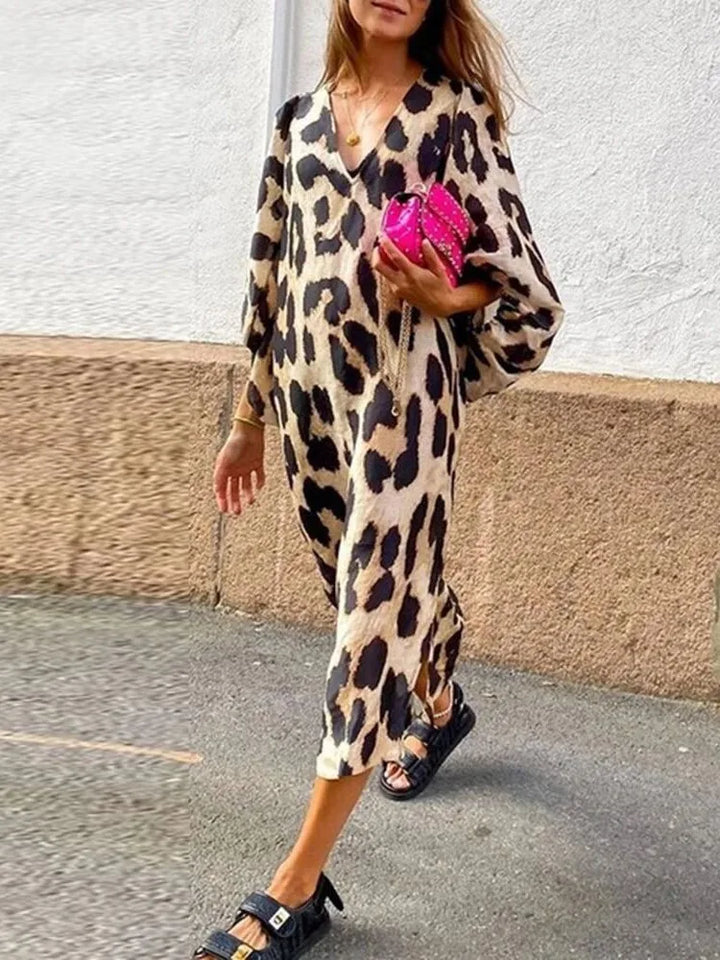 Wild Essence - Leopard Print Maxi