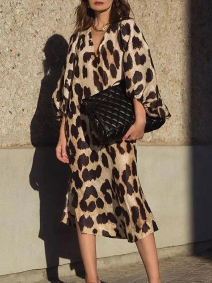 Wild Essence - Leopard Print Maxi