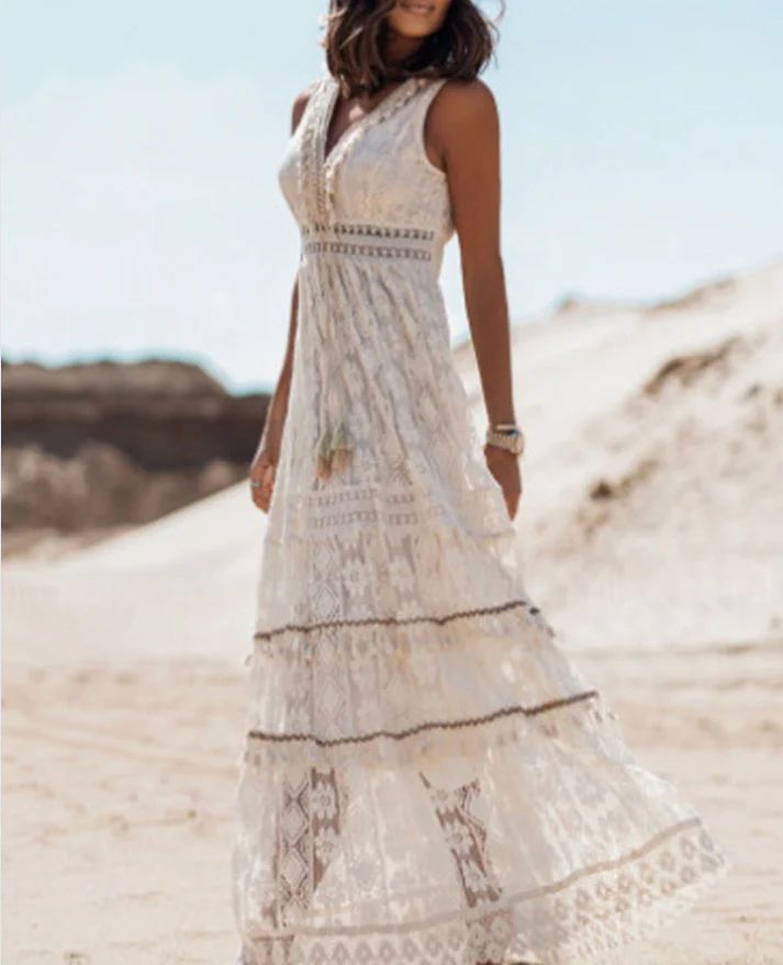 Desert Muse - Ethereal Boho Dress