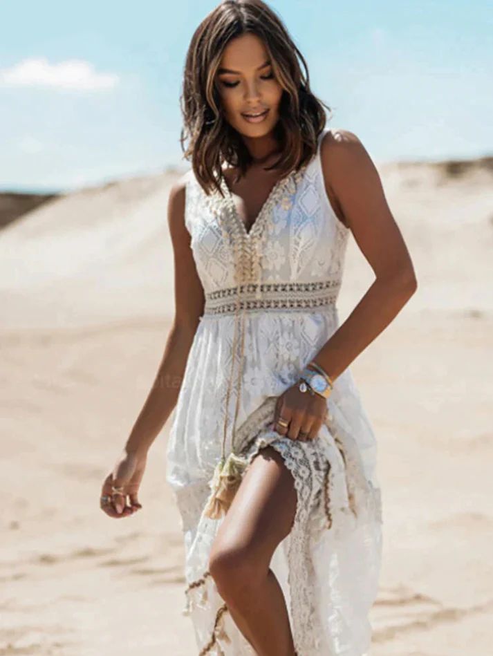 Desert Muse - Ethereal Boho Dress