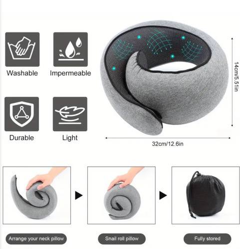 NeckHug - Adaptive Travel Support Pillow